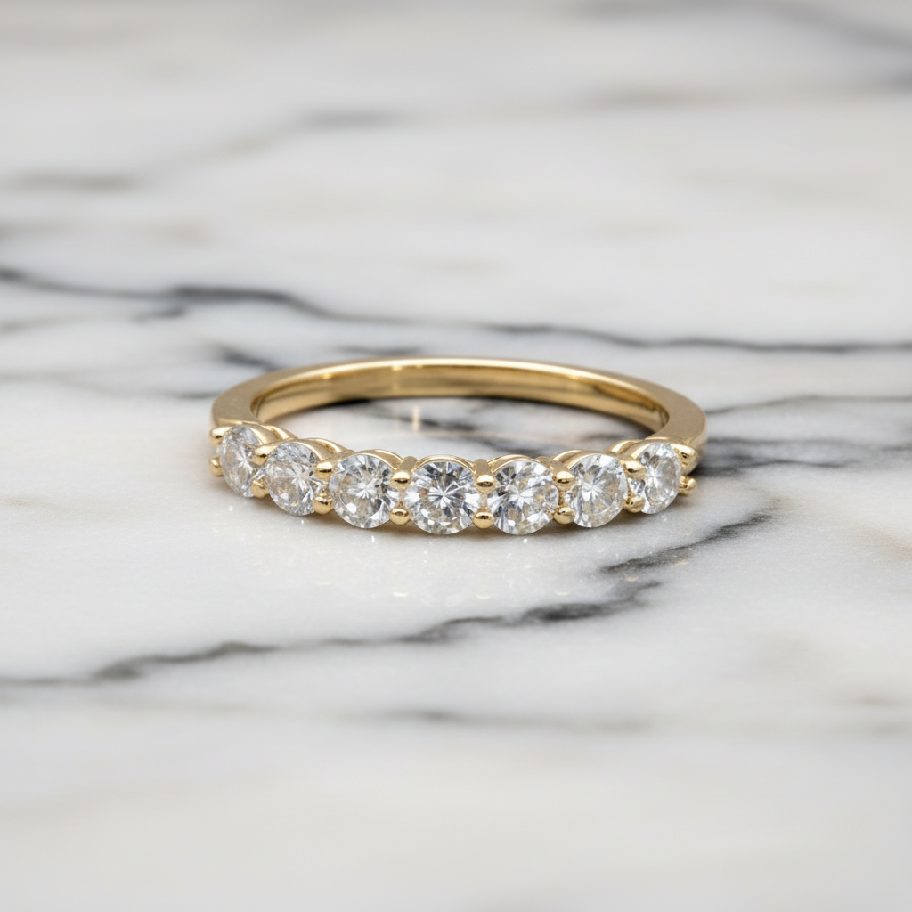 טבעת מלי 14 קראט זרקונים